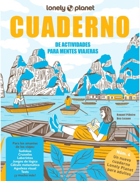 Cuaderno de actividades para mentes viajeras vol 4