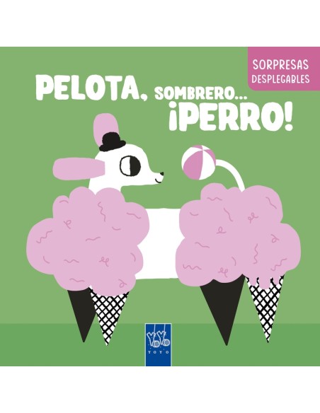 Pelota sombrero perro