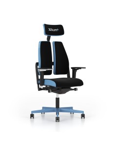 Silla Xilium G Duo traslak X-move azul brazo XD cabecero 2D