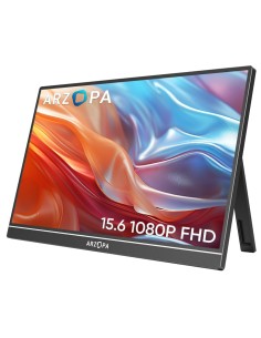A1 pantalla para PC 39,6 cm (15.6") 1920 x 1080 Pixeles Full HD LCD Gris