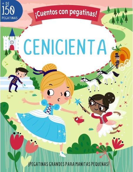 Cuentos con pegatinas Cenicienta