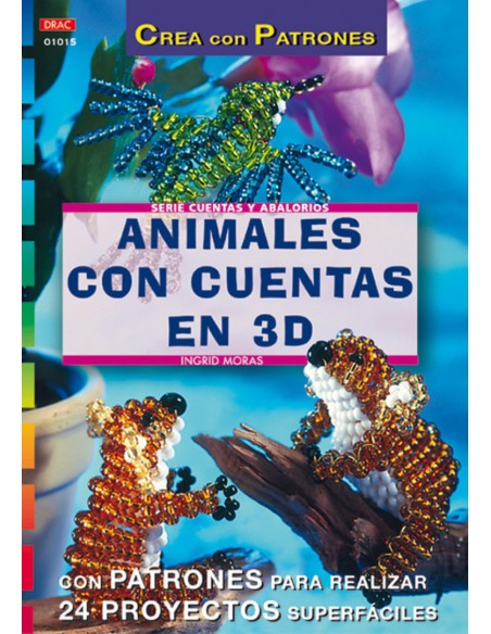 Animales con cuentas en 3d