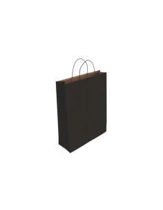 329841 bolsa de papel Negro