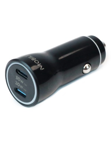 020022 cargador de dispositivo móvil Smartphone, Tableta Negro Encendedor de cigarrillos Auto