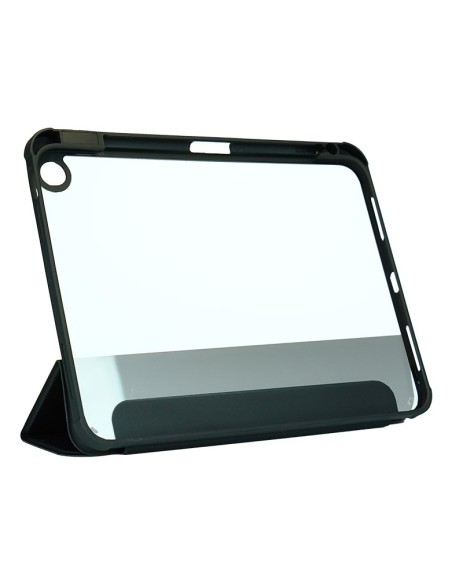 060021 funda para tablet 27,9 cm (11") Libro Negro, Transparente