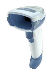 DS4608-HC Lector de códigos de barras portátil 1D/2D LED Azul, Blanco