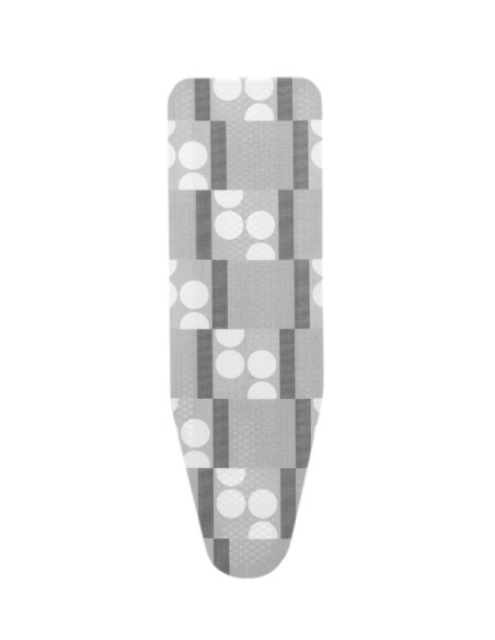 FUR002-2063 funda de tabla de planchar Cubierta superior para tabla de planchado Algodón Gris, Blanco