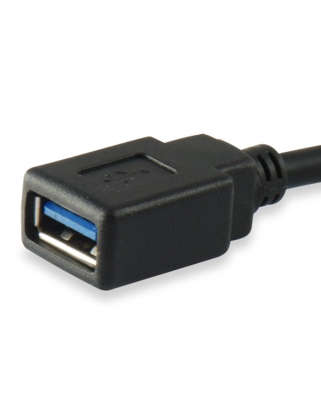 133455 cable USB 0,15 m USB 3.2 Gen 1 (3.1 Gen 1) USB C USB A Negro