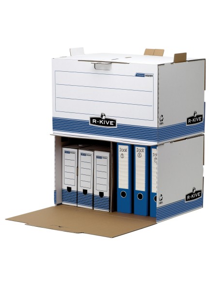 0029901 archivador organizador Azul, Blanco
