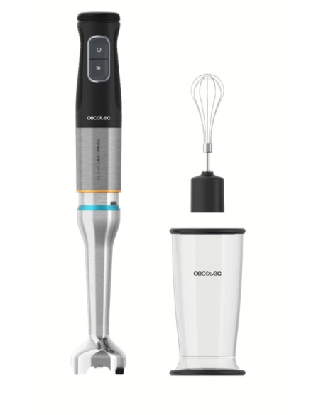 03973 licuadora Batidora de inmersión 1500 W Negro, Acero inoxidable