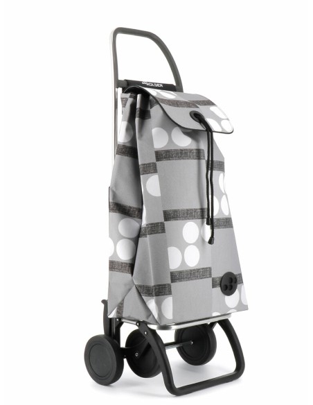 I-Max Logos Negro, Gris, Blanco Bolsa para carrito de la compra