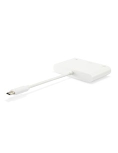 133462 base para portátil y replicador de puertos USB 3.2 Gen 1 (3.1 Gen 1) Type-C Blanco 2