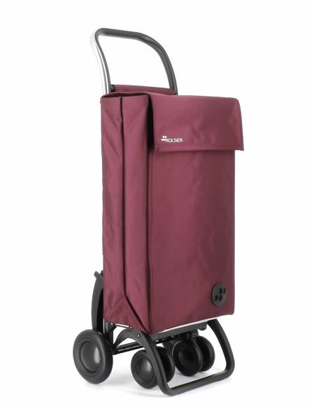 Sbelta MF Negro, Borgoña Bolsa para carrito de la compra