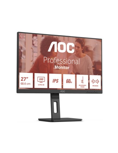 E3 U27E3UF pantalla para PC 68,6 cm (27") 3840 x 2160 Pixeles 4K Ultra HD LED Negro