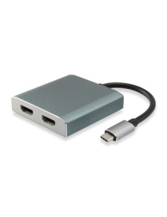 133464 Adaptador gráfico USB 4096 x 2160 Pixeles Gris