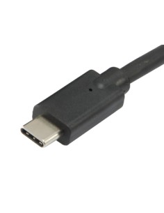 133468 adaptador de cable de vídeo 1,8 m USB Tipo C DVI-D Negro 2