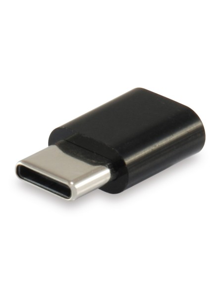133472 cambiador de género para cable USB C Micro USB B Negro