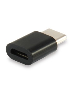 133472 cambiador de género para cable USB C Micro USB B Negro 2