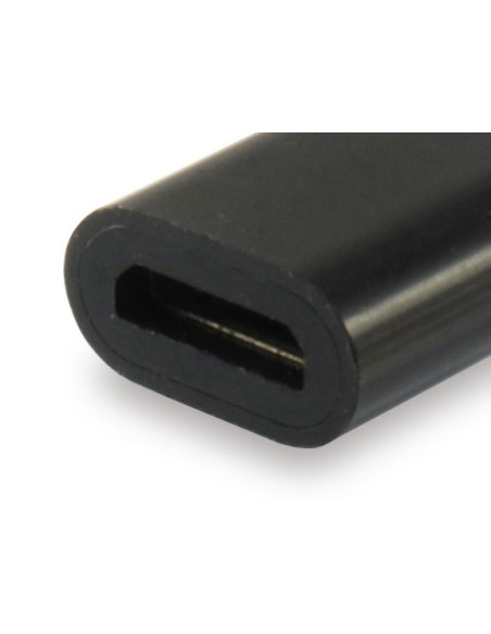133472 cambiador de género para cable USB C Micro USB B Negro