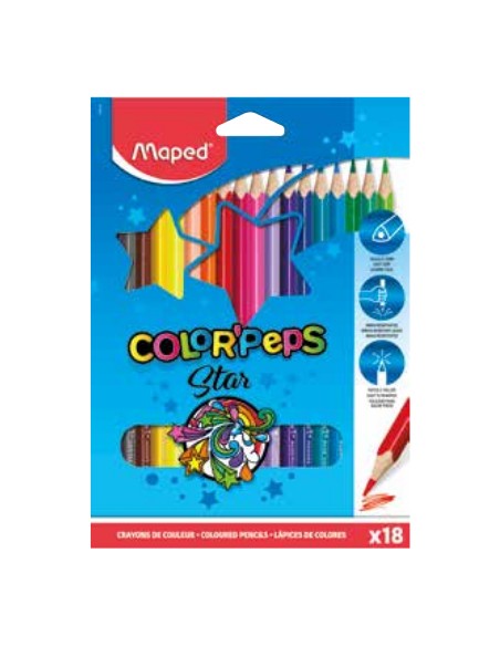 183218 laápiz de color 18 pieza(s)