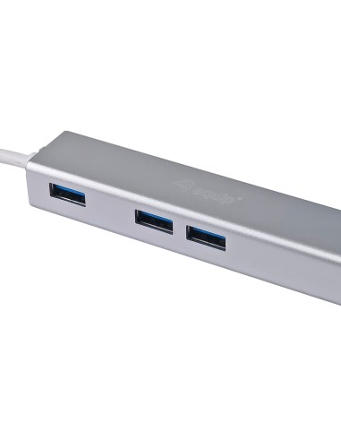 133481 base para portátil y replicador de puertos USB 3.2 Gen 1 (3.1 Gen 1) Type-C Plata