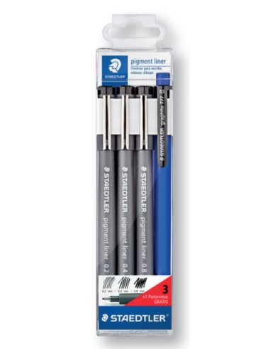 308 S1WP3 marcador  Negro, Gris 308 S1WP3 Pack 10