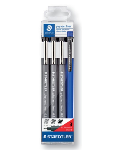 308 S1WP3 marcador  Negro, Gris 308 S1WP3 Pack 10