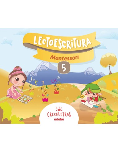 CUADERNO LECTORESCRITURA 5 PAUTA MONTESSORI