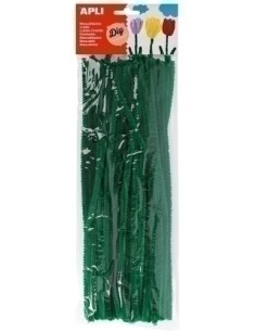 LIMPIA PIPAS APLI VERDE 30 cm. B/50 - Pack de 5 unidades