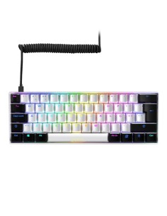 SGK50 S4 teclado USB QWERTY Español Blanco