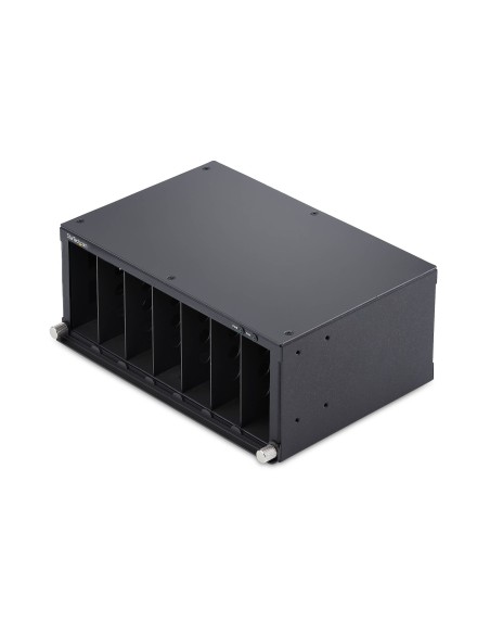 Caja de 7 Ranuras para Conversores de Medios Serie MCM para Rack de 10" - Chasis para Conversores de Medios - sin Gestionar - Ai