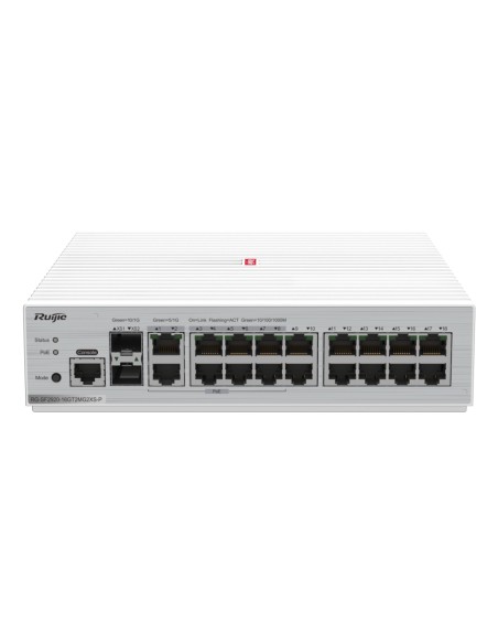RG-SF2920-16GT2MG2XS-P switch 2U Blanco
