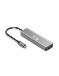 133485 Adaptador gráfico USB 3840 x 2160 Pixeles Negro, Plata 2