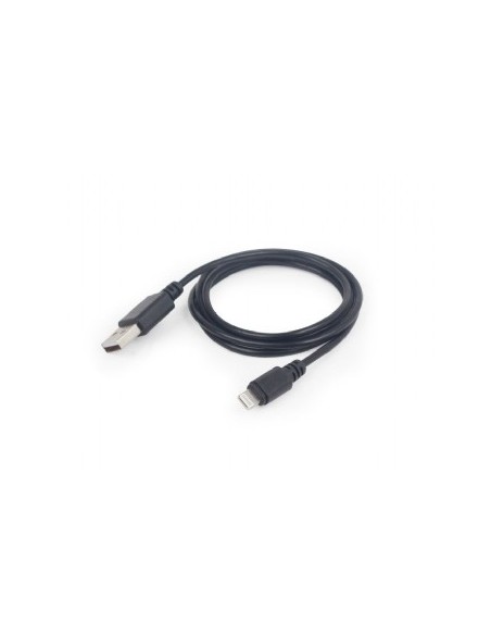 CC-USB2-AMLM-1M cable de conector Lightning Negro