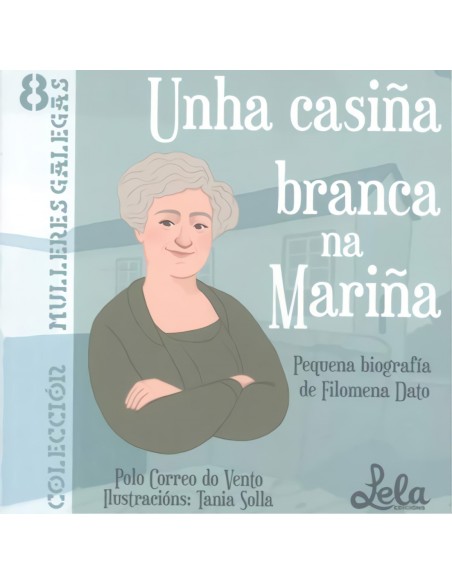 Unha casina branca na Marina
