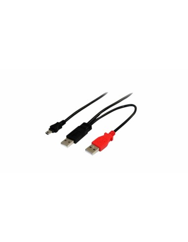 E796577 cable USB 2,5 m USB A USB A/Mini-USB A Negro