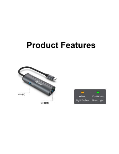 133486 base para portátil y replicador de puertos USB Tipo C Negro, Gris