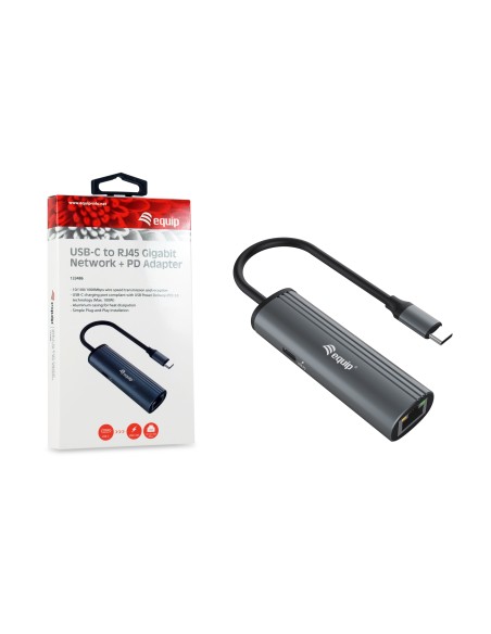 133486 base para portátil y replicador de puertos USB Tipo C Negro, Gris