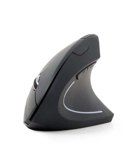 MUSW-ERGO-01 ratón Oficina mano derecha RF inalámbrico Óptico 1600 DPI