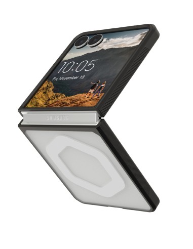214561114343 funda para teléfono móvil 17,5 cm (6.9") Blanco, Negro