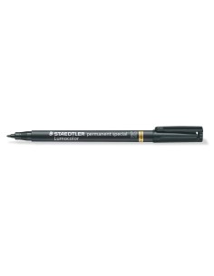 Lumocolor 319 rotulador Medio Negro 319 M-9 Pack de 10 Unid