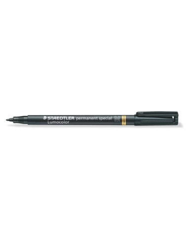 Lumocolor 319 rotulador Medio Negro 319 M-9 Pack de 10 Unid