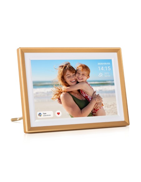 D10 marco fotográfico digital Champán, Oro 25,6 cm (10.1") Wifi