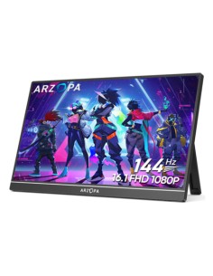 Z1FC pantalla para PC 40,9 cm (16.1") 1920 x 1080 Pixeles Full HD LCD Negro