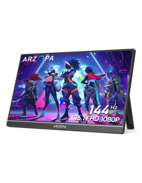 Z1FC pantalla para PC 40,9 cm (16.1") 1920 x 1080 Pixeles Full HD LCD Negro