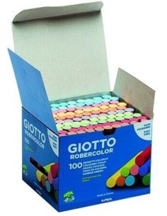 ESTUCHE 100 TIZAS COLORES ROBERCOLOR