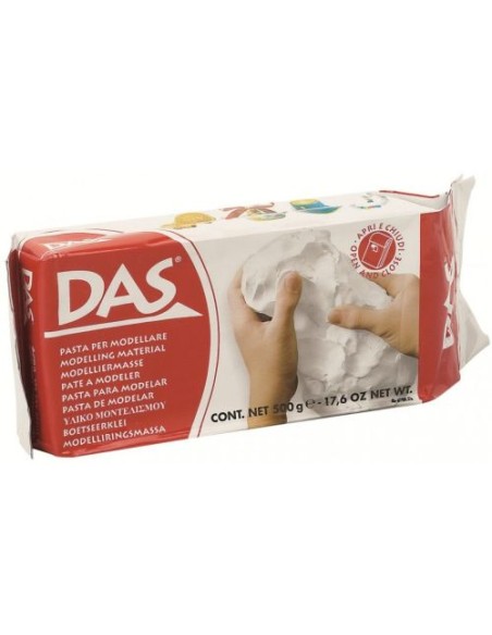 PASTA PARA MODELAR DAS BLANCA 500G