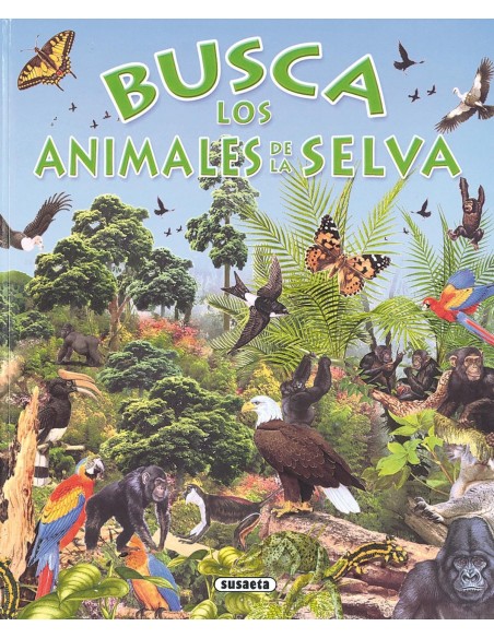 Busca los animales de la selva