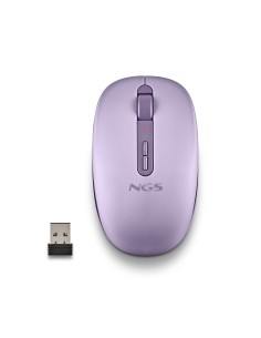FOG DUAL PURPLE ratón Universal Ambidextro RF Wireless + Bluetooth 1600 DPI
