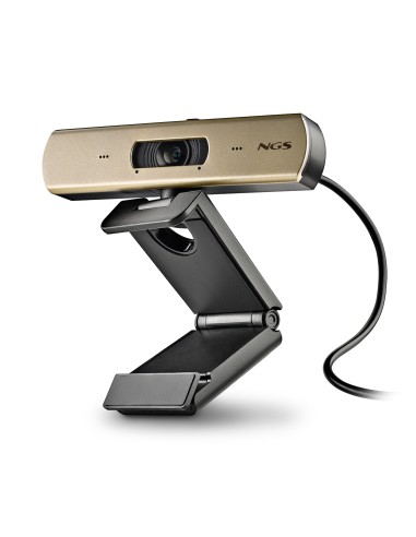 XPRESSCAM 4000 cámara web 12 MP 3840 x 2160 Pixeles USB 2.0 Negro, Oro